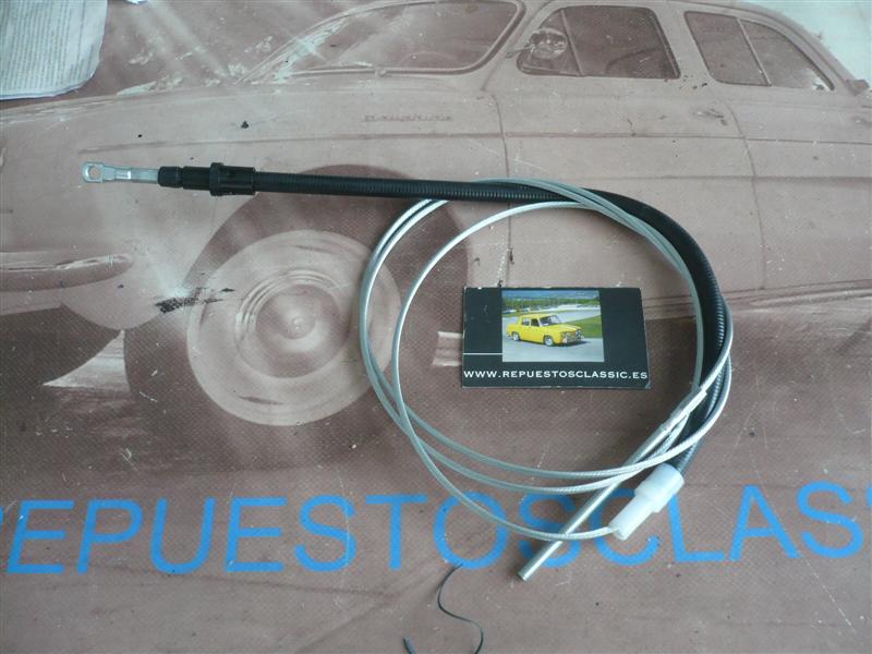 1252 MANDO CABLE EMBRAGUE SEAT 600