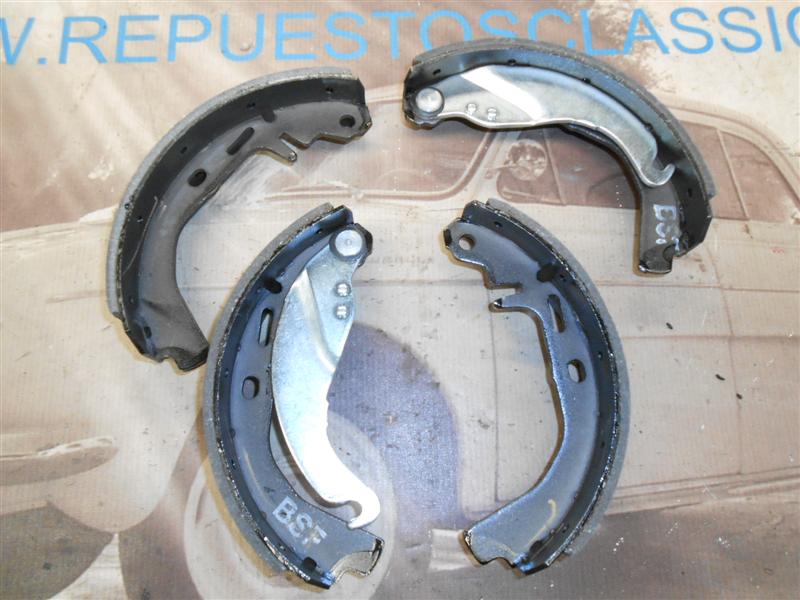 Z09 6290622 ZAPATAS FRENO TRASERO OPEL ASCONA, KADETT MEDIDAS 200x47 GS6186