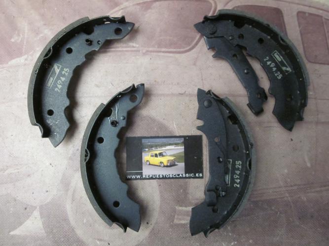 Z47 6290586 ZAPATAS FRENO RENAULT 4, 5, 7, TALBOT SAMBA, CITROEN VISA, LNA (180x32mm) 562027