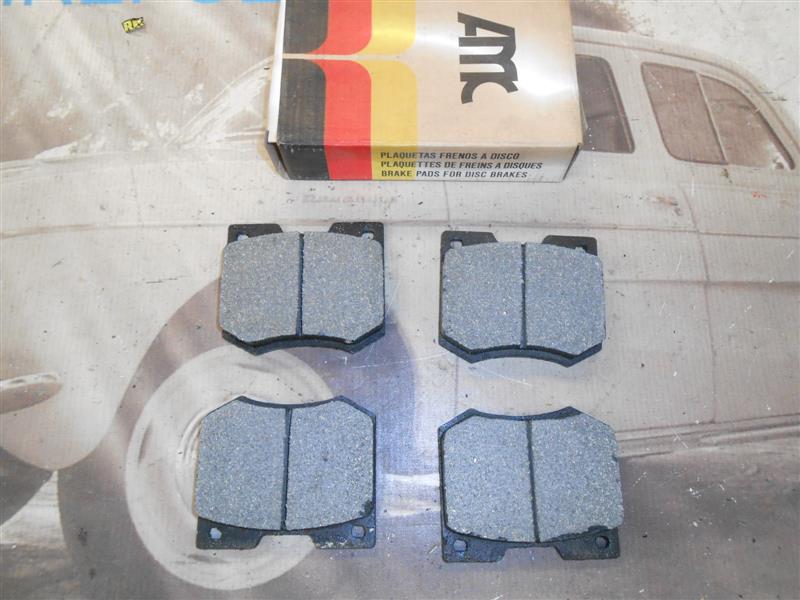 P056 PASTILLAS FRENO DELANTERAS FORD CAPRI, CORTINA, GRANADA
