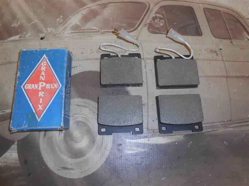 P023 PASTILLAS DE FRENO SIMCA 1000, 1200, PORSCHE 911, 356, OPEL KADETT B