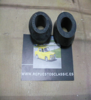 RC6268 JUEGO CASQUILLOS BARRA TRANSVERSAL SUSPENSIÓN TRASERA SEAT 124, 1430, 131, 132 MEDIDAS 18X33/40X22