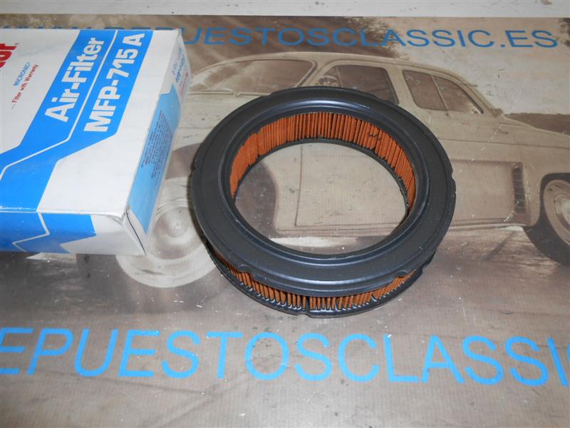 F082 FILTRO AIRE FORD FIESTA, ESCORT, ORION 1.100, 1300 MOTOR CVH FORD CAPRI 1300