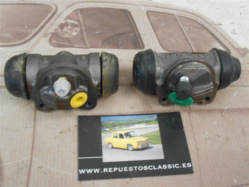 V2256 JUEGO BOMBINES DE FRENO TRASEROS PEUGEOT 504, 505 MODELO L MEDIDA 22 mm