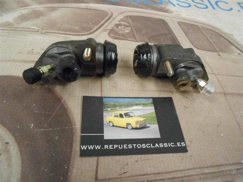 V2368 JUEGO BOMBINES DE FRENO TRASEROS PEGASO SAVA J4, EBRO F108 (22,2mm) CIERRE BELLOTA