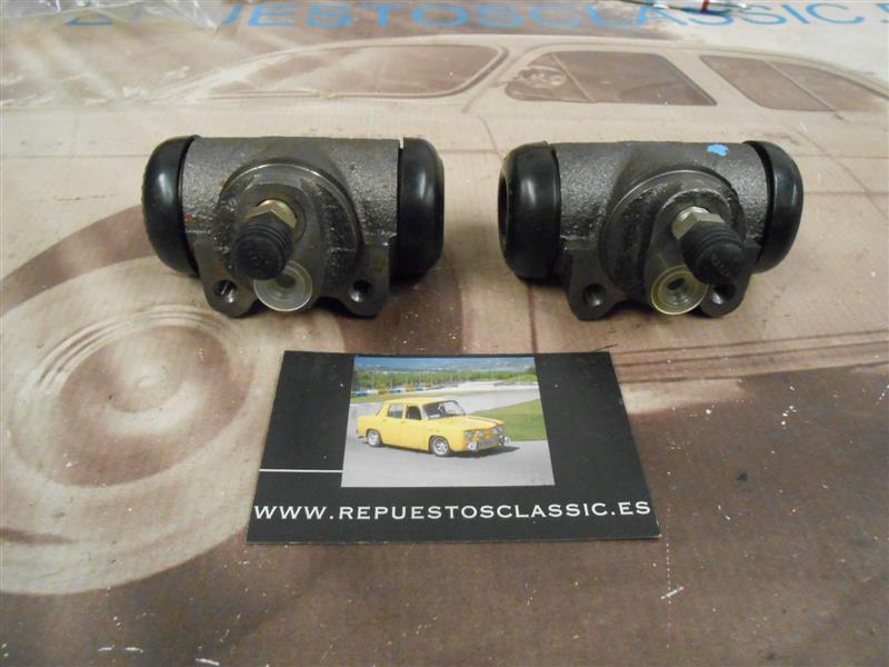 V2377 JUEGO BOMBINES DE FRENO FURGONETA AVIA 1250, EBRO F275, NISSAN TRADE MEDIDA 22,22 mm SALIDA 10x100 CIERRE CONO