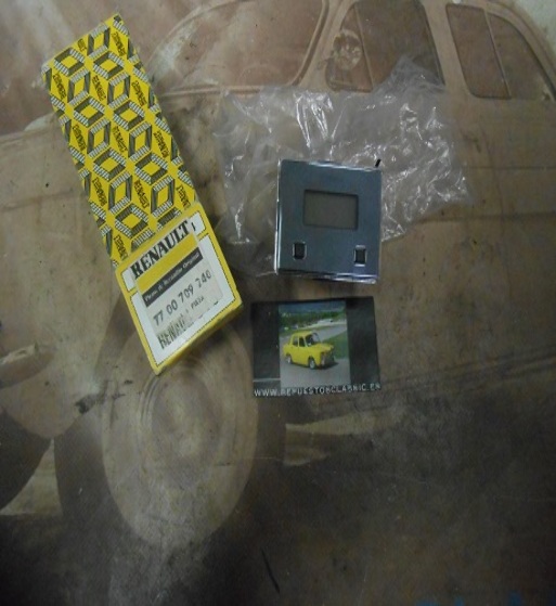 OR353 RELOJ DIGITAL JAEGER RENAULT SUPERCINCO Y OTROS 7700709240 LUZ VERDE