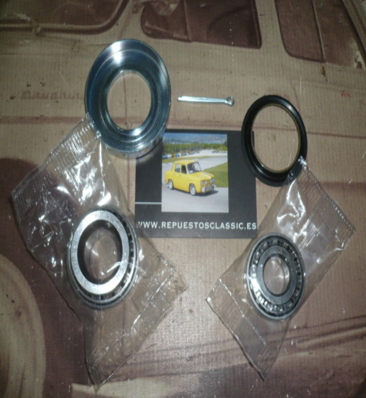 MC1805 KIT RODAMIENTOS RUEDA DELANTERA RENAULT 8, 10, ALPINE A110