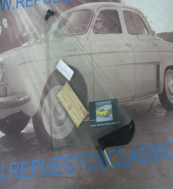 CT13 CRISTAL ABATIBLE TRIANGULAR IZQUIERDO BLANCO SEAT 127 CL 4 PUERTAS