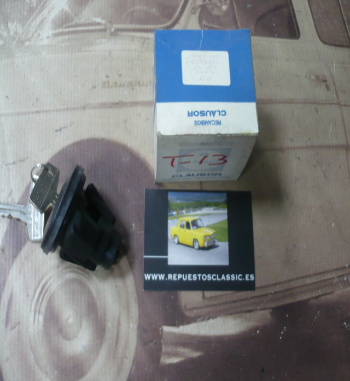 T13 TAPON GASOLINA CON LLAVE SEAT 127 (77-->),128, AVIA, EBRO