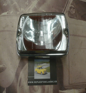 A35-2P8 OPTICA BLANCA FARO LARGO ALCANCE CIBIE AIRPORT 35 RENAULT 5 ALPINE Y OTROS