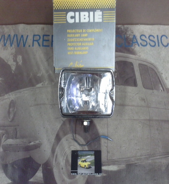 A35-4P8 FARO LARGO ALCANCE BLANCO CIBIE AIRPORT 35 SEAT IBIZA SXI, RENAULT 5 ALPINE Y OTROS, VALEO 061229