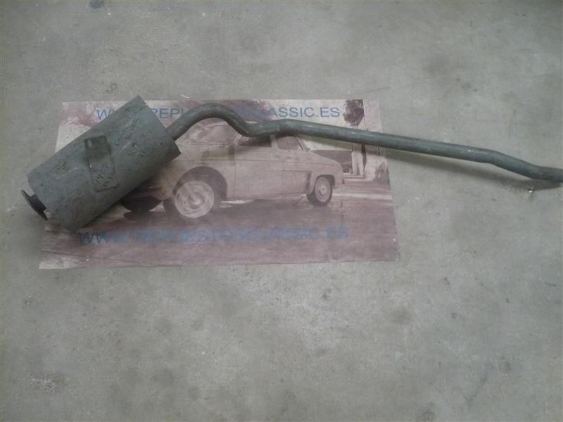 1409 SILENCIOSO TRASERO LAND ROVER 88 Y 109 DIESEL DESDE 1976