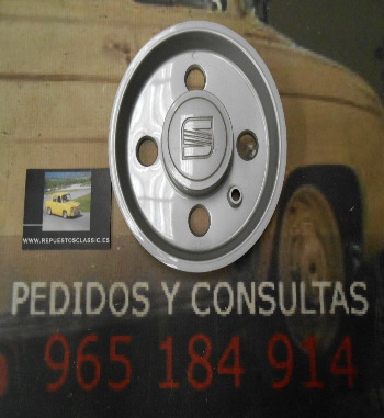 TAP14 JUEGO 4 TAPACUBOS SEAT FURA, RONDA, IBIZA Y MÁLAGA