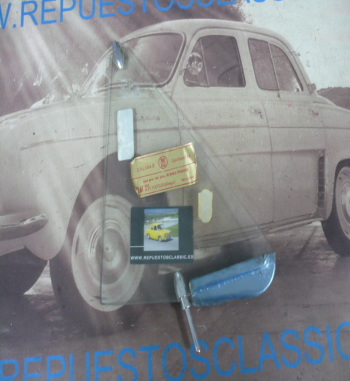 CT18 CRISTAL ABATIBLE TRIANGULAR IZQUIERDO BLANCO SEAT 127 LS