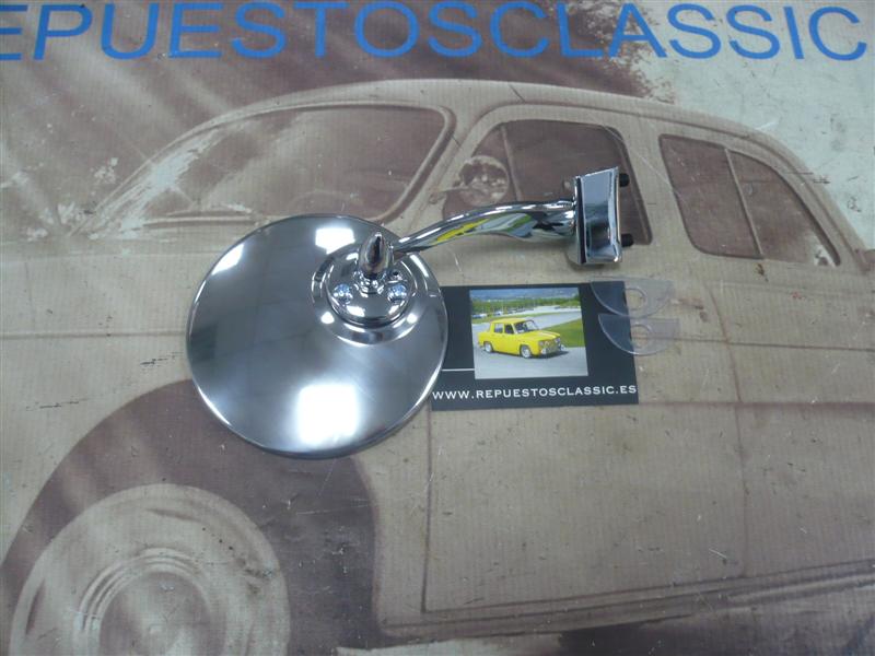 FI3411/11 ESPEJO CROMADO AL MARCO SEAT 600, 850 Y OTROS METALICO CROMADO ALTA CALIDAD