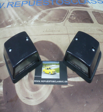 LI13LI13 JUEGO PILOTO MATRICULA RENAULT 4 F, 5, 6, 12 SIN MARCHA ATRAS