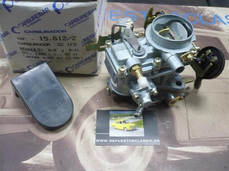 CZ-2 CARBURADOR ZENITH 32 IF2 V10506 RENAULT SUPERCINCO, 9, 11 MOTOR 1.400 MODELO CON DEPRESOR