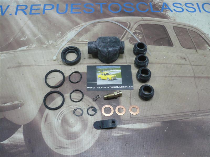 7791201/80037 KIT REPARACIÓN COMPLETO PINZA FRENO TRASERA RENAULT SUPERCINCO GT TURBO, CLIO
