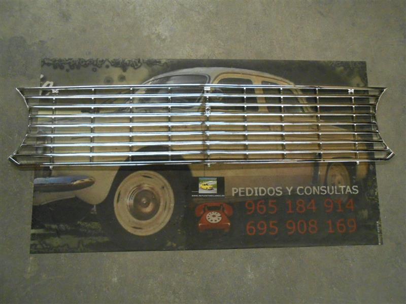 RJ72 P1 REJILLA SEAT 124 PRIMERA SERIE CROMADA