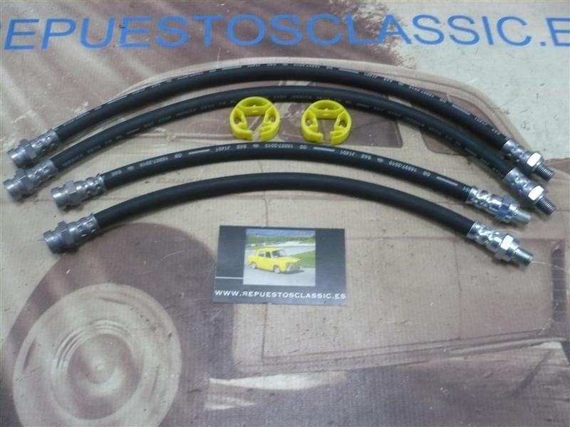 SI62730/64005 JUEGO LATIGUILLOS DELANTEROS Y TRASEROS RENAULT 5, 7, ALPINE, TURBO, RENAULT 12