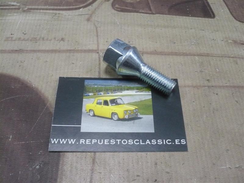 TR36 7783052 TORNILLO RUEDA RENAULT SUPERCINCO GT TURBO, 9, 11, CLIO, 21, 19 MEDIDA 12/150 LLAVE 19