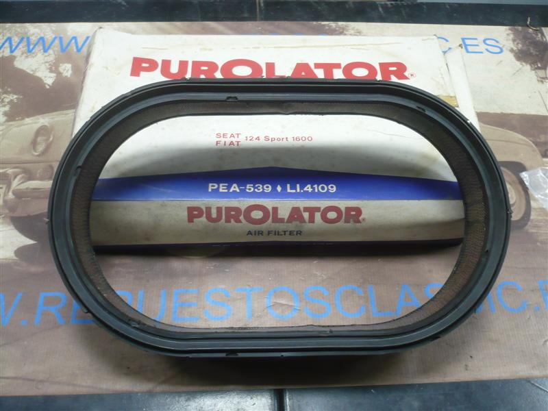 F110 FILTRO AIRE SEAT 124 SPORT 1600 ORIGINAL PUROLATOR