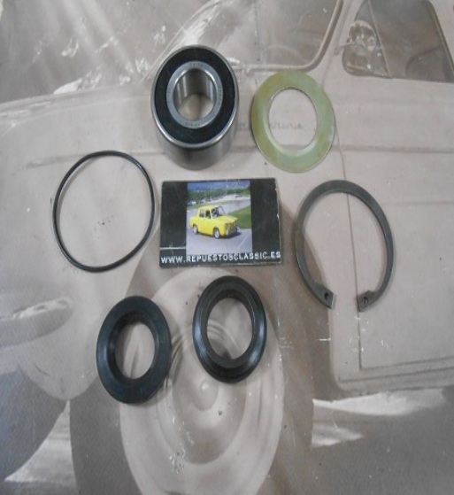 KR17 KIT RODAMIENTO COMPLETO REPARACION PALIER SEAT 124, 1430, SPORT