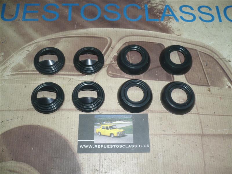 MAN370/371* JUEGO ROSETONES SEAT 124, 1430, 127 MANETAS APERTURA Y ELEVALUNAS