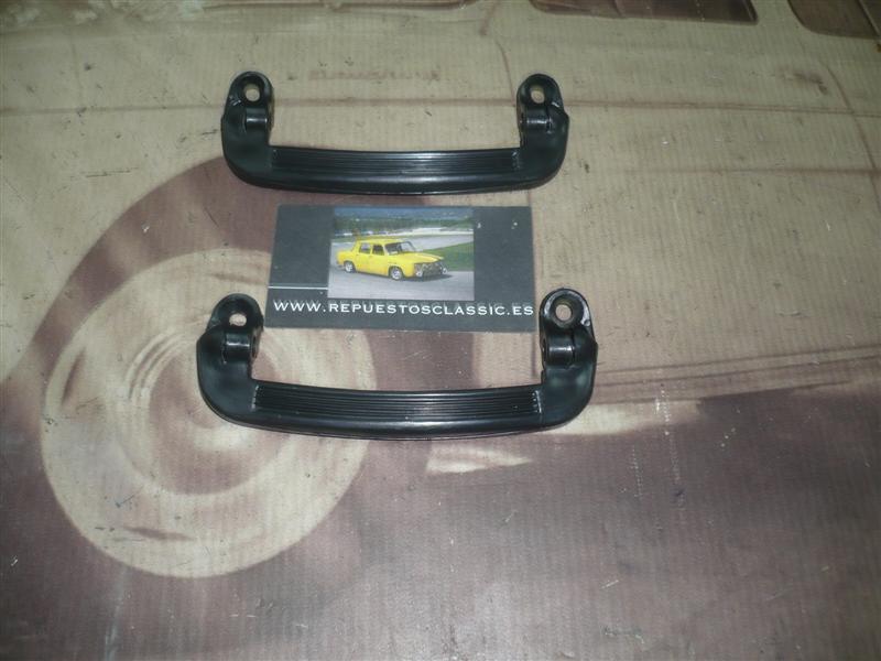 FIC1740/1740 JUEGO TIRADOR INTERIOR PUERTA NEGRO SEAT 600
