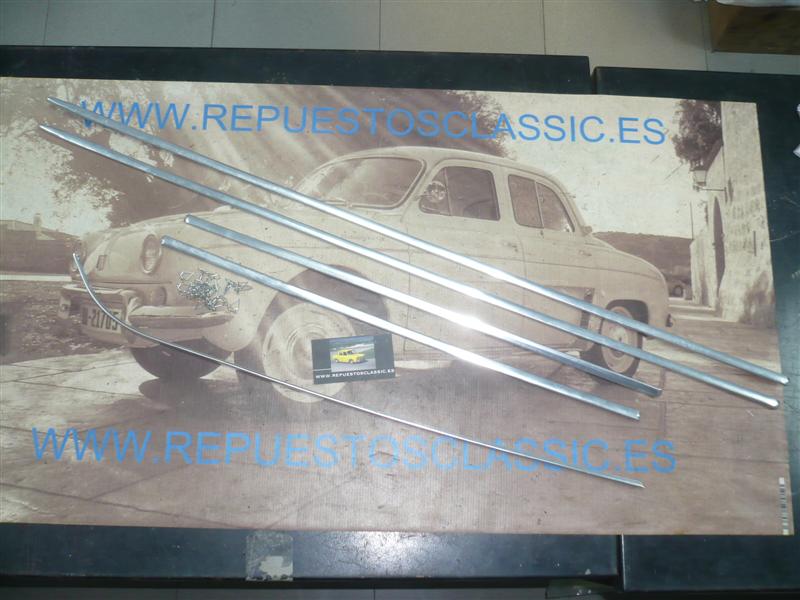 FIC0277 JUEGO MOLDURAS SEAT 600 5 PIEZAS Y 25 GRAPAS