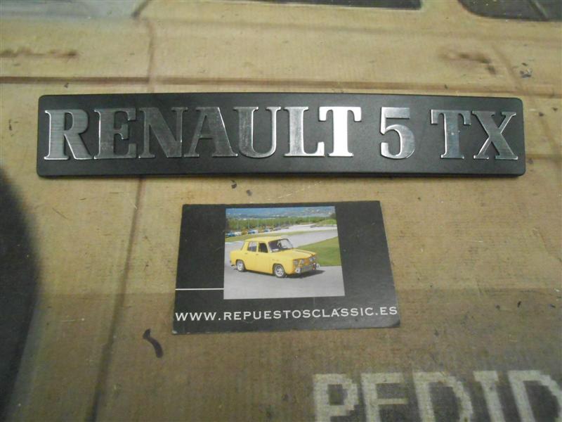 ANA43 ANAGRAMA RENAULT 5 TX 218x38