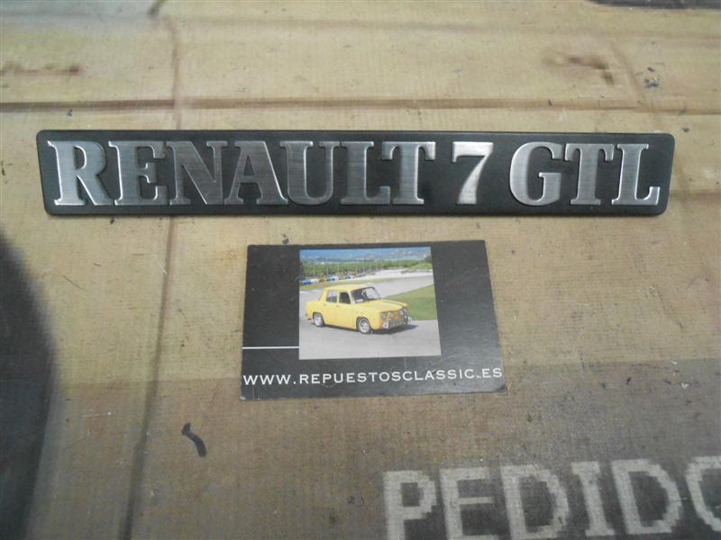 ANA48 ANAGRAMA RENAULT 7 GTL 225x30