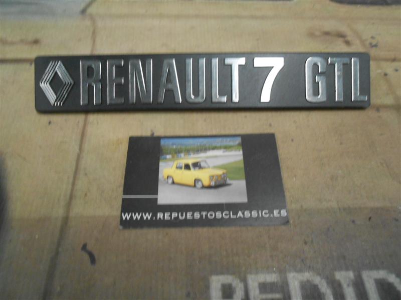 ANA49 ANAGRAMA RENAULT 7 GTL 205x35