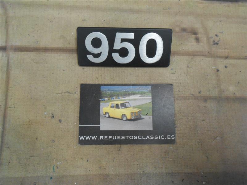 ANA83 ANAGRAMA METALICO RENAULT 5 950 85x35