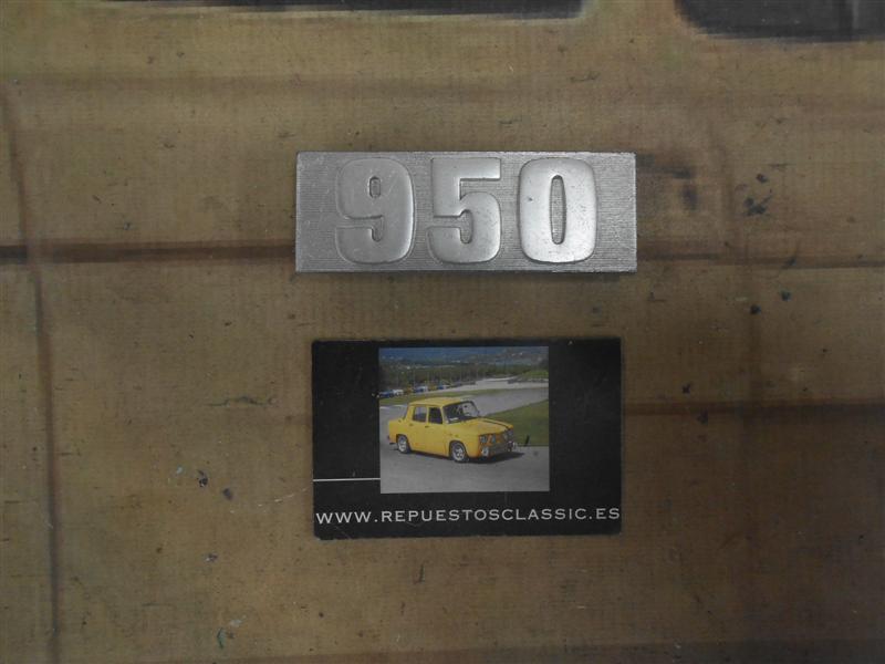 ANA84 ANAGRAMA METALICO RENAULT 5 950 85x35