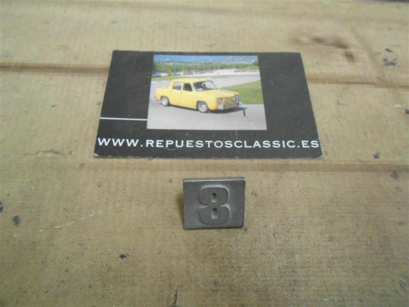 ANA89 ANAGRAMA METALICO RENAULT 8 20x17