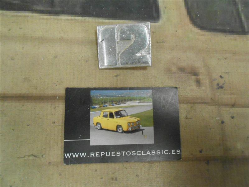 ANA90 ANAGRAMA METALICO RENAULT 12