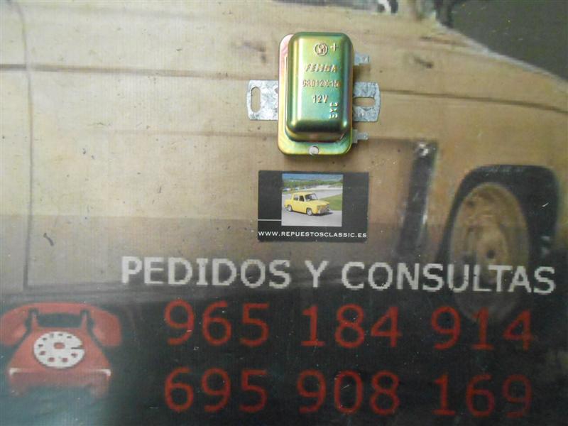 GRO12-7 REGULADOR ALTERNADOR FEMSA SIMCA 1000, 1200, TALBOT 180 PARA ALTERNADORES ALG12N