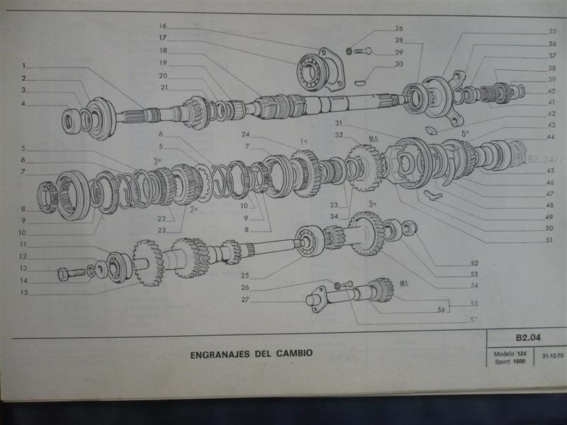 CC98 FIG.49 TOPE SINCRONIZADO SEAT 124, 1430, 850, 127, 133