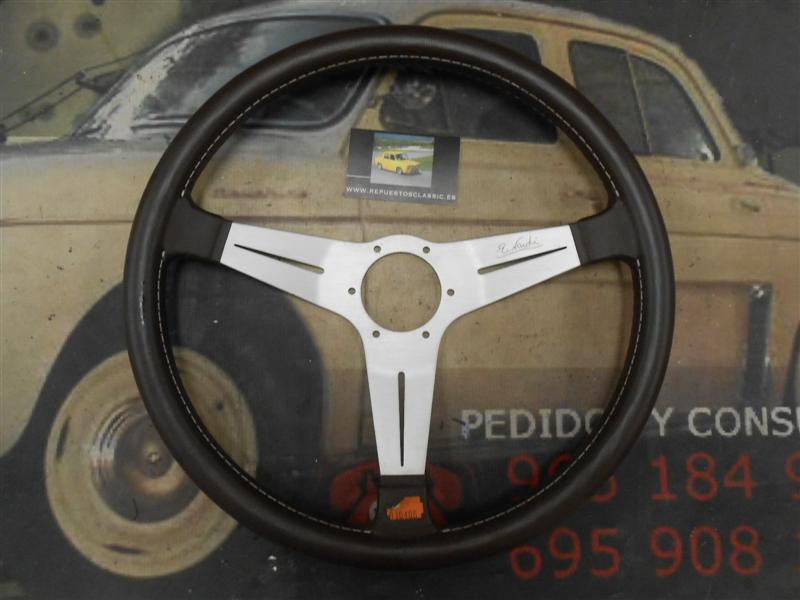 VOL83 VOLANTE DIRECCION NARDI MARRON OSCURO
