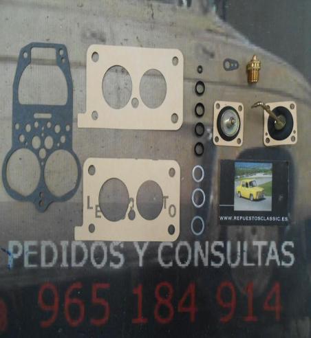 47 SUPER KIT REPARACION CARBURADOR SOLEX 32/35 TMIMA PEUGEOT 505