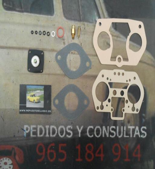 71 SUPER KIT REPARACION CARBURADOR WEBER 36 IDF ALFA 33 44/45