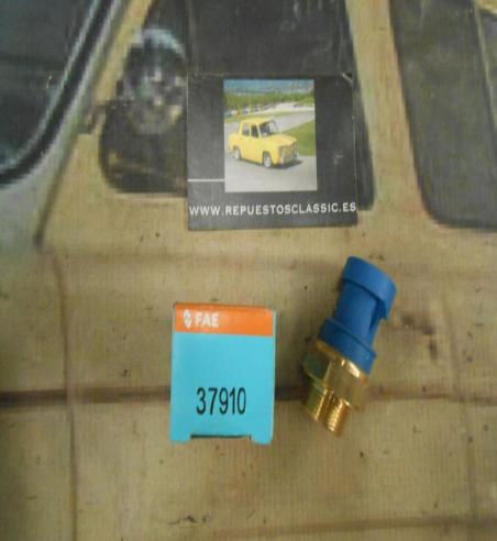 3791 TERMOCONTACTO VENTILADOR DOS TEMPERATURAS 92º - 87º, 97º - 92º FIAT TEMPRA CON A/A 90 -->, TIPO 2.0 i.e 16V