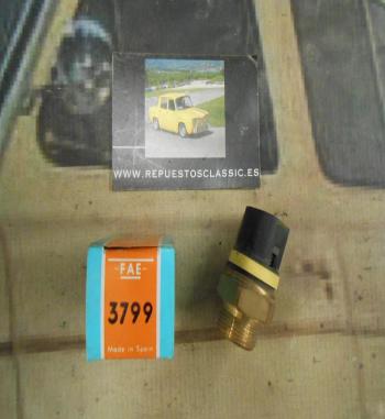 3799 TERMOCONTACTO VENTILADOR DOS TEMPERATURAS 92º - 82º, 100º - 95º RENAULT 19 1.9D
