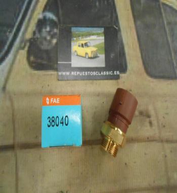 3804 TERMOCONTACTO VENTILADOR DOS TEMPERATURAS 105º - 100º, 120º - 115º OPEL ASTRA, CALIBRA, CORSA B, OMEGA, VECTRA