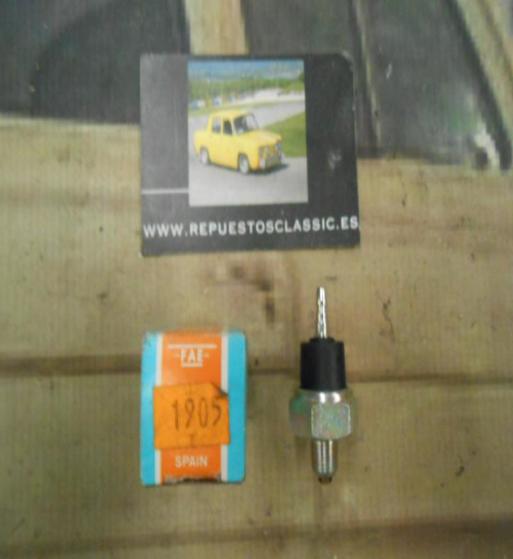 1905 MANOCONTACTO NEUMATICO DE VACIO ROSCA 1/8X28 BSP DEPRESION 222mm Hg NISSAN VANETTE 1.5 GASOLINA SITUADO EN EL MASTER
