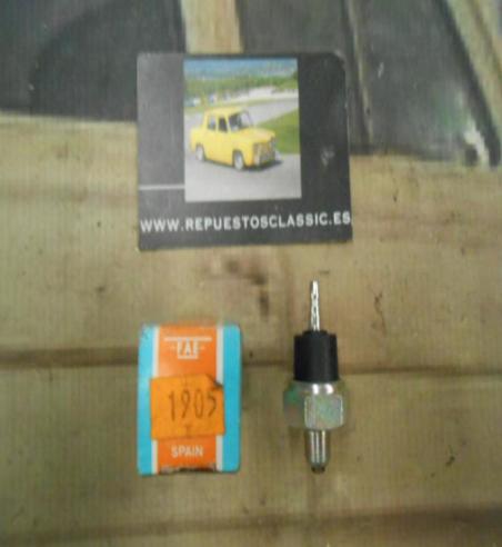 1905 MANOCONTACTO NEUMATICO DE VACIO ROSCA 1/8X28 BSP DEPRESION 222mm Hg NISSAN VANETTE 1.5 GASOLINA SITUADO EN EL MASTER