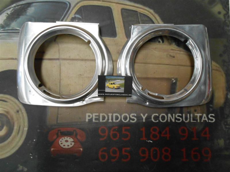 BI65 JUEGO CERQUILLO BISEL FARO RENAULT 6 1ª SERIE
