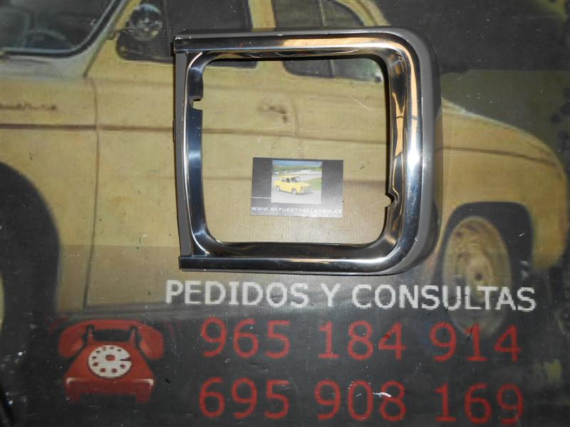 BI63 CERQUILLO BISEL FARO IZQUIERDO RENAULT 6 2ª SERIE GRIS